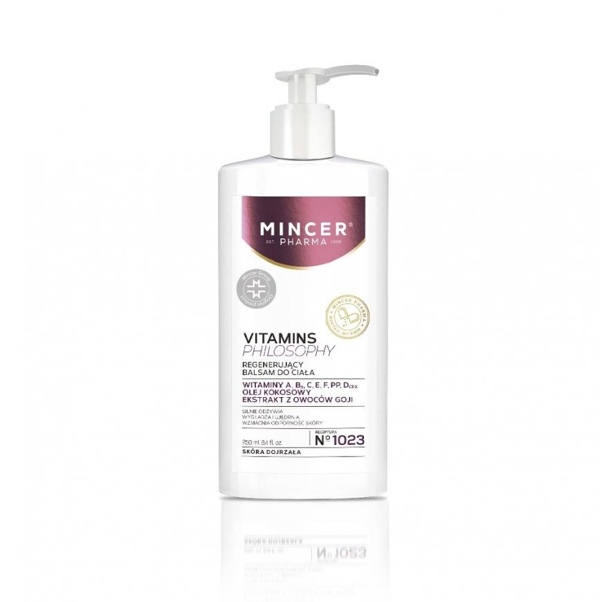 Body balm Mincer Pharma Vitamins Philosophy No. 1023, 250 ml – 2