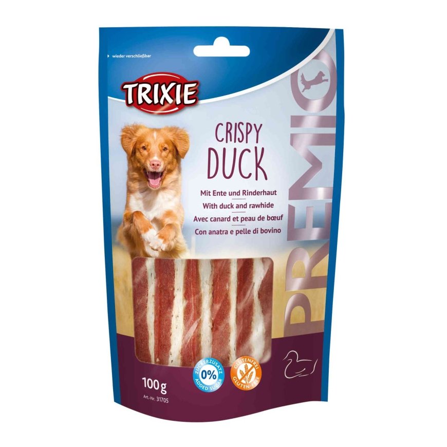 Treats for dogs - Trixie Premio Crispy Duck, 100 g