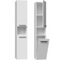 Topeshop NEL III BIEL шкафчик для ванной комнаты Белый Topeshop NEL III BIEL шкафчик для ванной комнаты Белый
