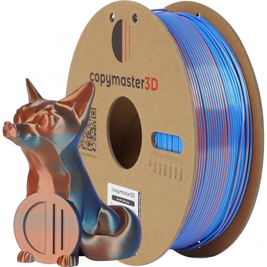 Copymaster3D Duo-Silk -filamentti 3D -tulostimeen, 1.75 mm, sini/oranssi