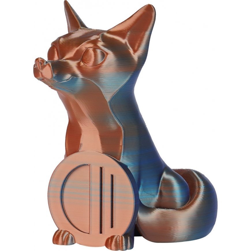 Copymaster3D Duo-Silk filament for 3D printer, 1.75 mm, blue/orange – 2