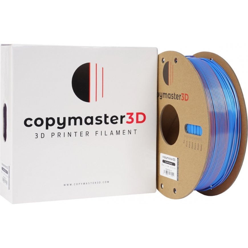 Copymaster3D Duo-Silk filament for 3D printer, 1.75 mm, blue/orange – 5