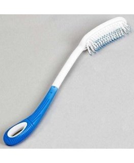 Hair brush with long handle
