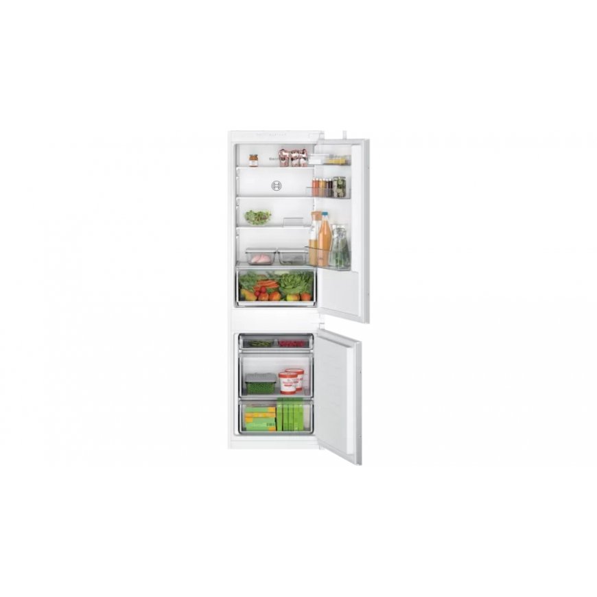 Bosch Serie 2 KIV865SE0 šaldytuvas-šaldiklis Įmontuoti 267 L E Balta