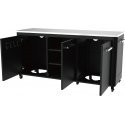 Cozze Outdoor Kitchen - outdoor kitchen / table, with three doors Cozze Outdoor Kitchen - outdoor kitchen / table, with three doors