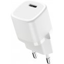FoneKit Mini 20W mains charger, USB-C, white FoneKit Mini 20W mains charger, USB-C, white