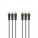 Hama 00205150 аудио кабель 1,5 m 3 x RCA Черный Hama 00205150 аудио кабель 1,5 m 3 x RCA Черный