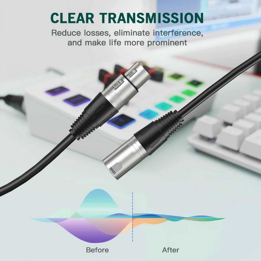 FIFINE L9 XLR Cable (Black) | 3 years – 2