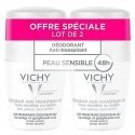 Vichy Dezodorantas Antiperspirant 48h ( 2 pcs ) - Roll-on 48 hour deodorant for sensitive and irritated skin Vichy Dezodorantas Antiperspirant 48h ( 2 pcs ) - Roll-on 48 hour deodorant for sensitive and irritated skin