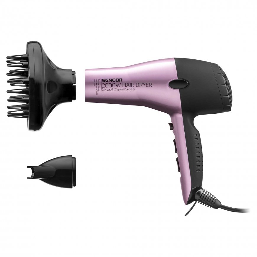 Sencor SHD 6700VT hiustenkuivain 2000 W Violetti – 4