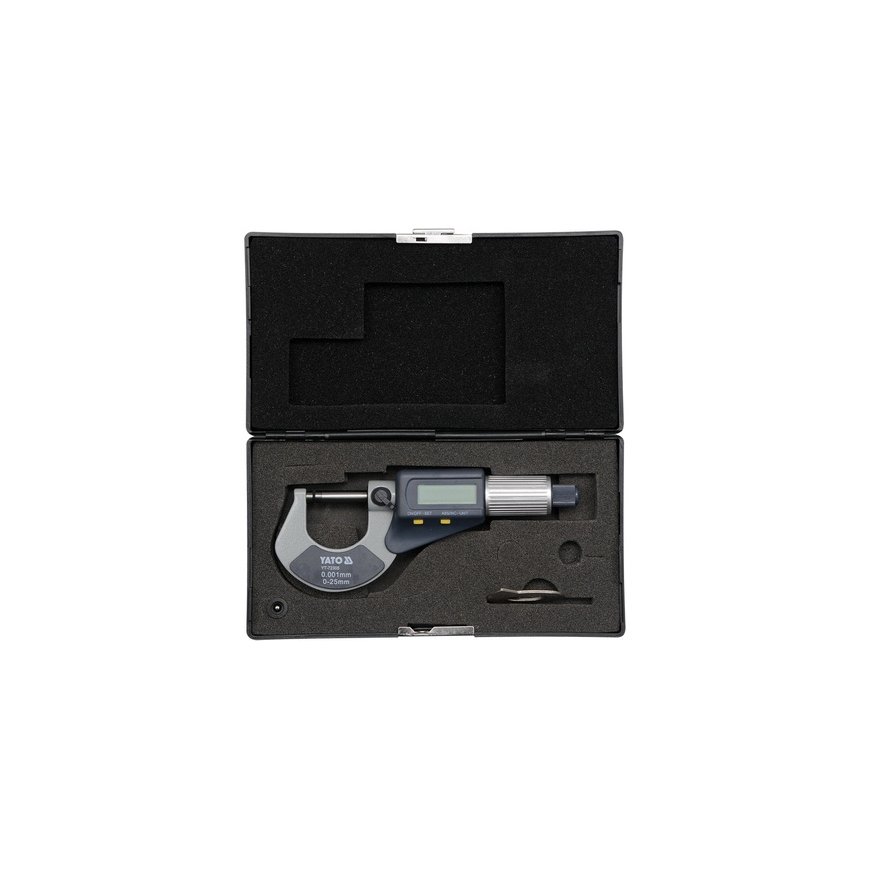 Yato YT-72305 mikromeeter 2,5 cm Digitaalne mirkomeeter välimiseks mõõtmiseks – 2