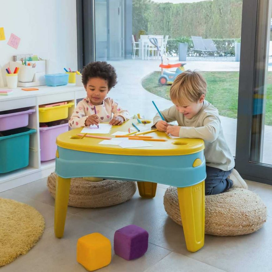 Feber Water table with lid CASUAL 4in1 sandbox table picnic table Akc. – 5