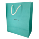 Tiffany & Co. Tiffany & Co, Tiffany & Co, didelis, pirkinių krepšys, popierius, žalias moterims Tiffany & Co. Tiffany & Co, Tiffany & Co, didelis, pirkinių krepšys, popierius, žalias moterims