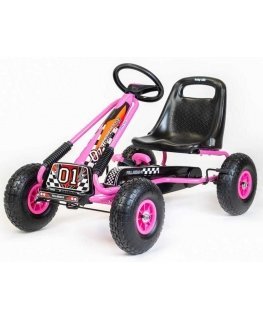 Baby Mix Go Kart Razor - pedal kart | Pink