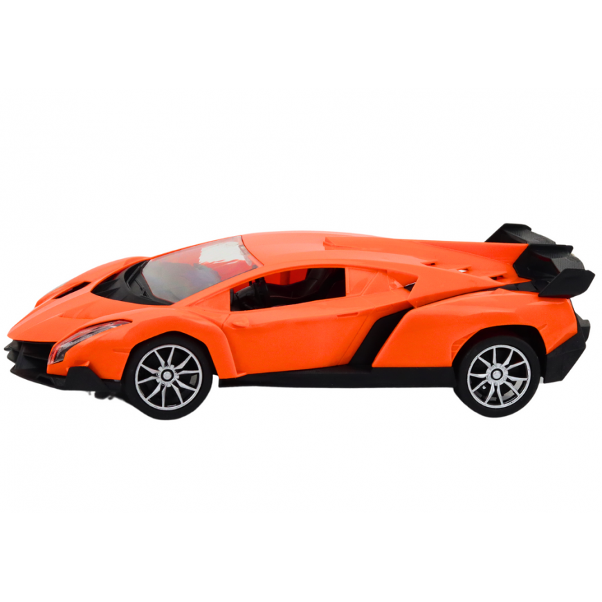 Lean Toys Remote Controlled Sports Car Orange RC Car 1:16 – 2