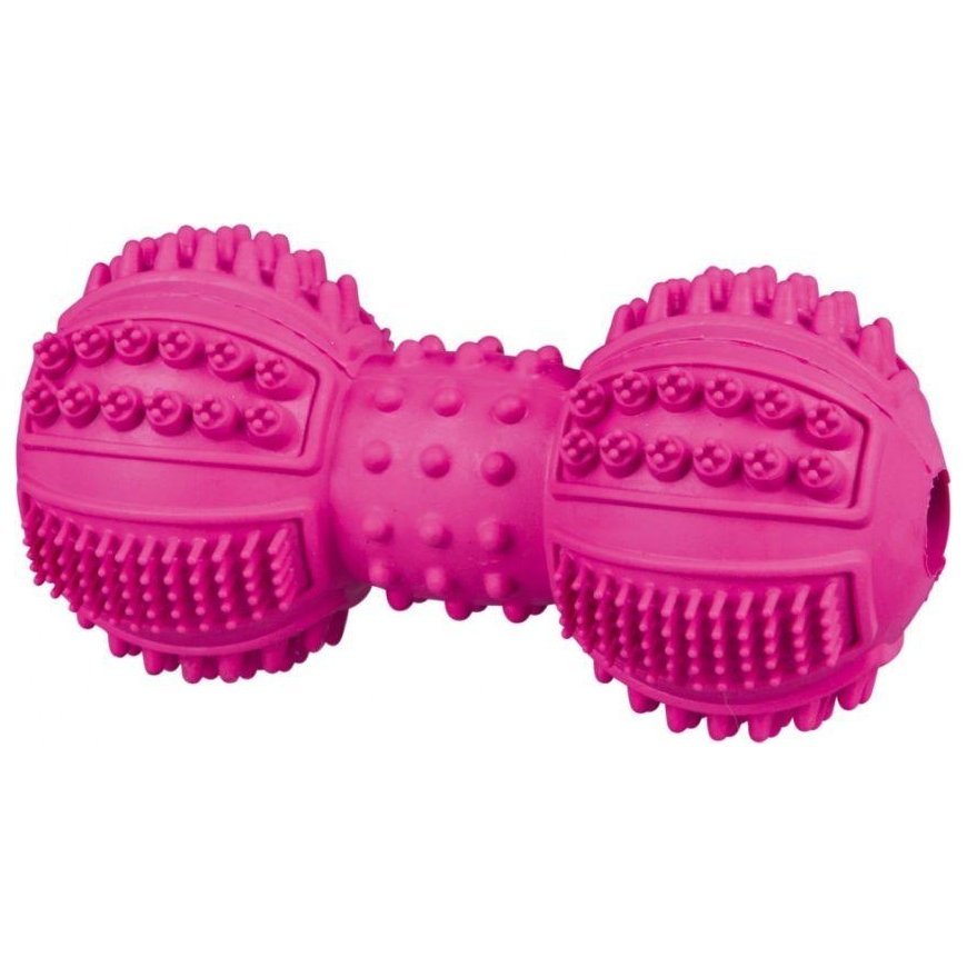 TRIXIE Junior Dumbbell, natural rubber, 9 cm – 2