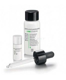 Glyco Systems Set Bruno Vassari: Glyco System, Vitamin C, Illuminating, Lotion-Serum, For Face, 30 ml + Glyco System, Niacinamid