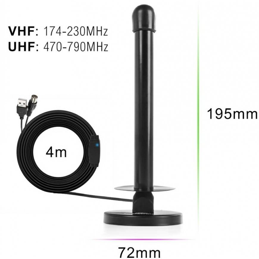 Spacetronik Hook DVB-T magnetic antenna – 5