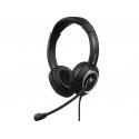 Sandberg 126-47 наушники/гарнитура Проводная Оголовье Офис/колл-центр USB Type-C Черный Sandberg 126-47 наушники/гарнитура Проводная Оголовье Офис/колл-центр USB Type-C Черный