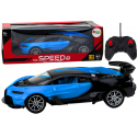 Lean Toys Sports Car Remote Controlled Auto RC Mėlyna 1:16 Lean Toys Sports Car Remote Controlled Auto RC Mėlyna 1:16