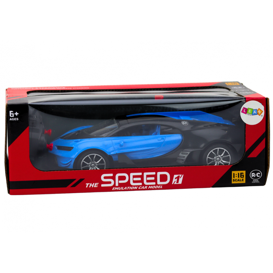 Lean Toys Sports Car Remote Controlled Auto RC Mėlyna 1:16 – 5