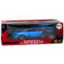 Lean Toys Sports Car Remote Controlled Auto RC Blue 1:16