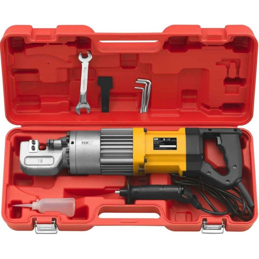 MSW Hidraulinis giljotininis frezas armatūros strypams 4-16 mm 19 t – 4