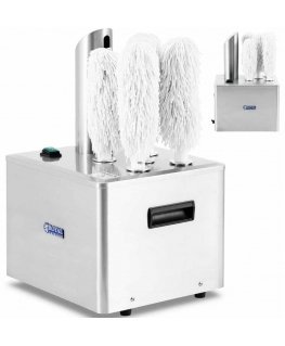 Royal Catering Polishing machine for glass polishing with 5 brushes 1320 W