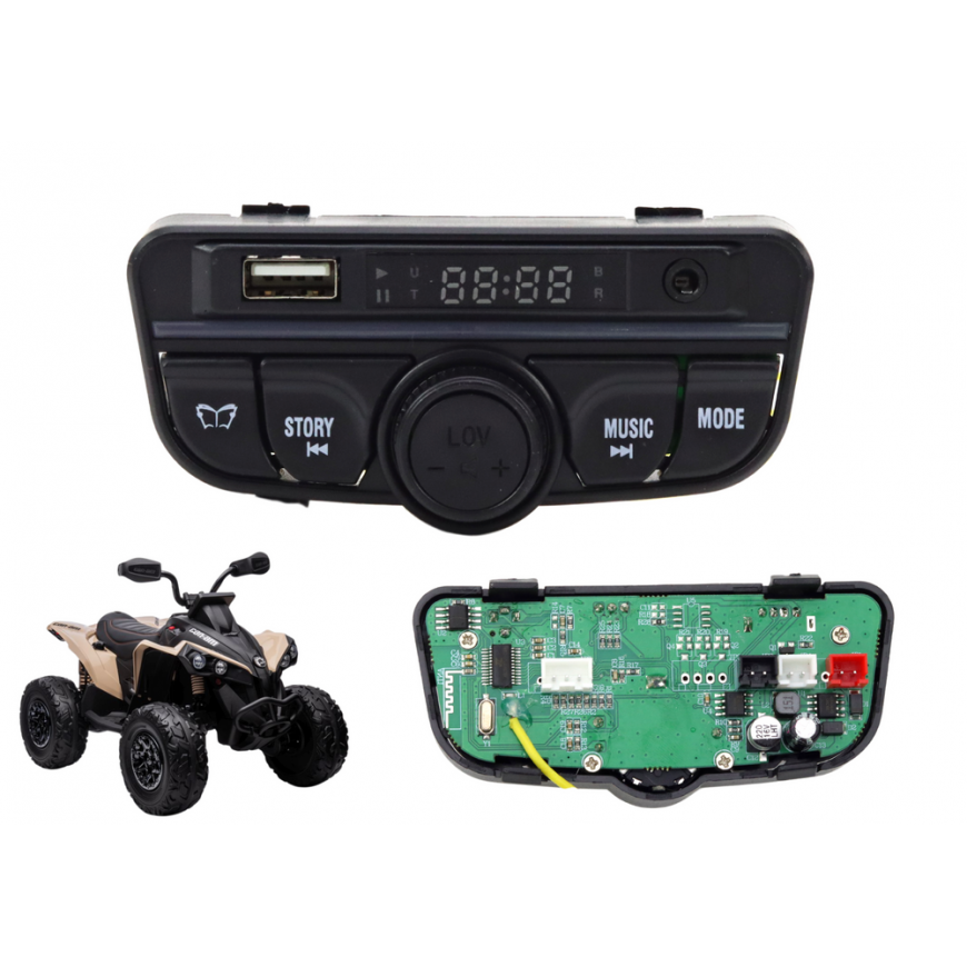 Marka Niezdefiniowana 12V Dashboard Panel - DK-CA002