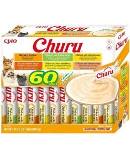 Inaba cat churu varieties - vištiena - przysmak katei 60 x 14 g