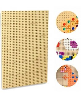 MASTERKIDZ Wall Panel Science Board Creative STEM 120x80 cm without mounting plate