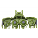 Lean Toys RC Agricultural Combine Harvester Remotely Controlled Agricultural Machine Žalias Lean Toys RC Agricultural Combine Harvester Remotely Controlled Agricultural Machine Žalias