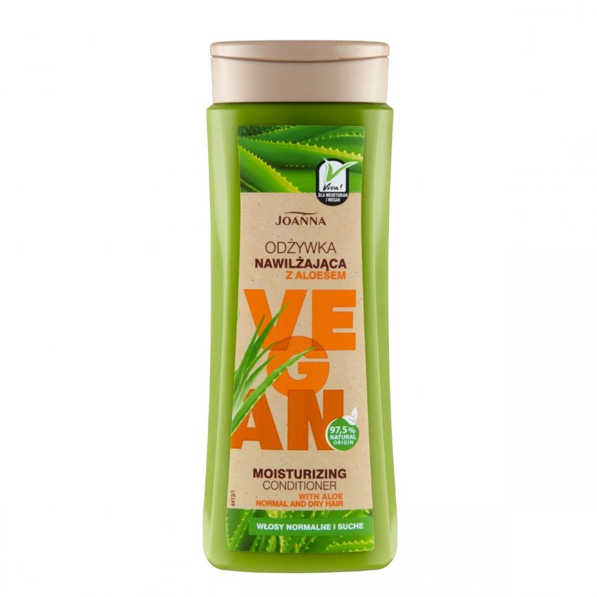 JOANNA Vegan Moisturizing Conditioner odżywka nawilżająca z aloesem 300ml – 2