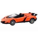Lean Toys Car Remote Controlled Sports Car RC 1:16 Oranžinis Lean Toys Car Remote Controlled Sports Car RC 1:16 Oranžinis