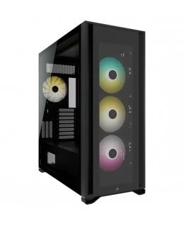 Corsair iCUE 7000X RGB „Full Tower“ Juoda