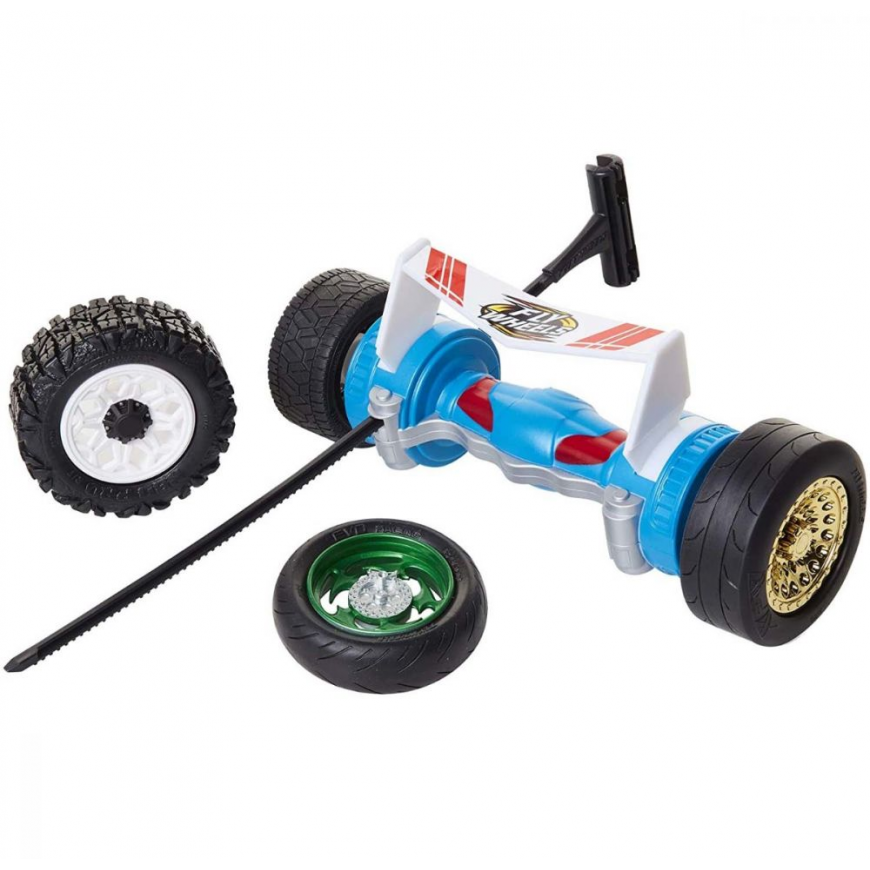 Jakks Pacific Fly Wheels - Twin Turbo Launcher - Blue – 2