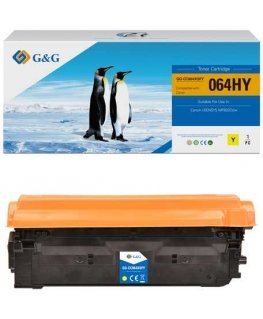 G&G compatible toner with Canon 064 HY, NT-CC064XQFY-RC, yellow, 10500s, high capacity