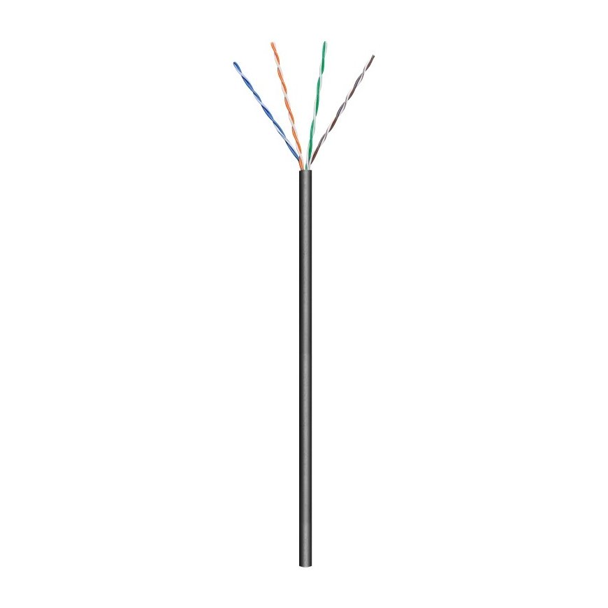 Goobay 57199 сетевой кабель Черный 100 m Cat6 U/UTP (UTP) – 3