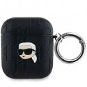 Karl Lagerfeld KLA2PGKIPK AirPods 1|2 cover czarny|black Monogra