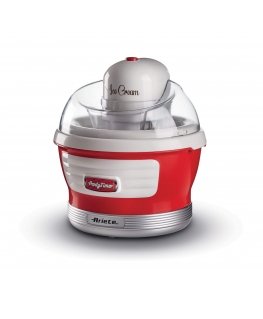 Ariete 0643/00 Tradicinių ledų gaminimo aparatas 1,5 L 12 W Raudona, Balta