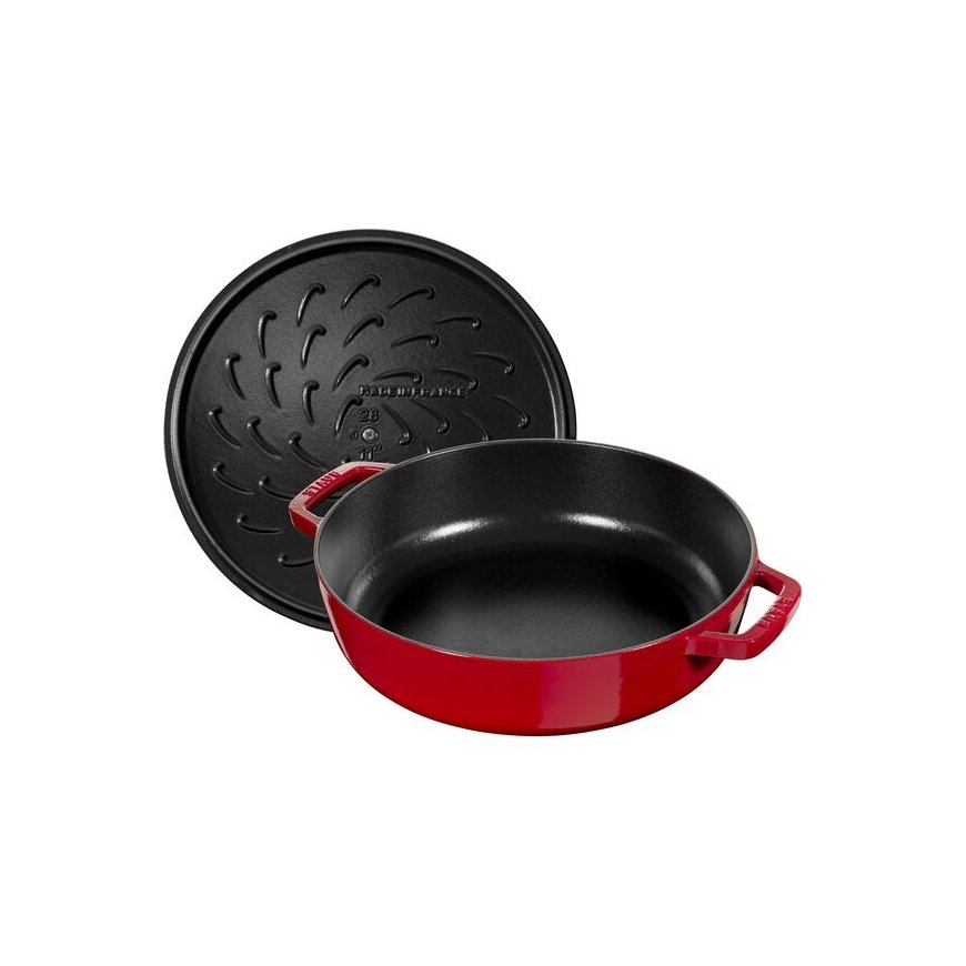 ZWILLING STAUB BRAISERS gili kepimo skarda 2,4 L Ketus – 2