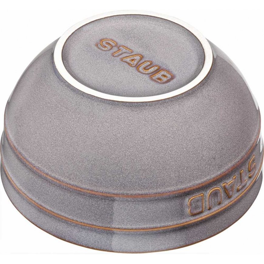 Staub apvalus dubuo - 12 cm, Antikvarinis pilkas – 2