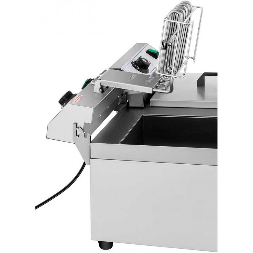 Royal Catering Electric power double fryer with tap 230 V 2 x 3000W 2 x 10 L – 5