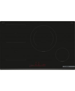 Bosch Serie 6 PVS831HB1E plīts virsmas sildelements Melns Iebūvēts 80 cm Zonas indukcijas plīts 4 zone(s)