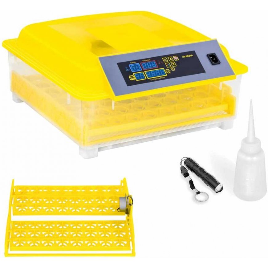 Incubato Inkubatorius perinti 48 kiaušinius + ovoskopas 100W
