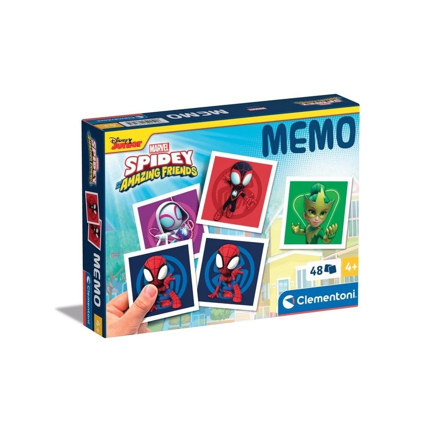 Clementoni Memo Spidey Korttipeli Memory