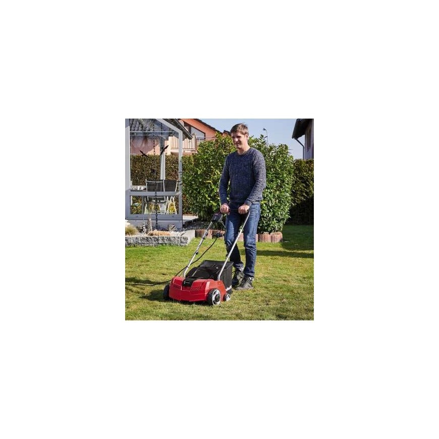 Einhell GC-SA 1231/1 lawn scarifier 1200 W 28 L Black, Red – 2