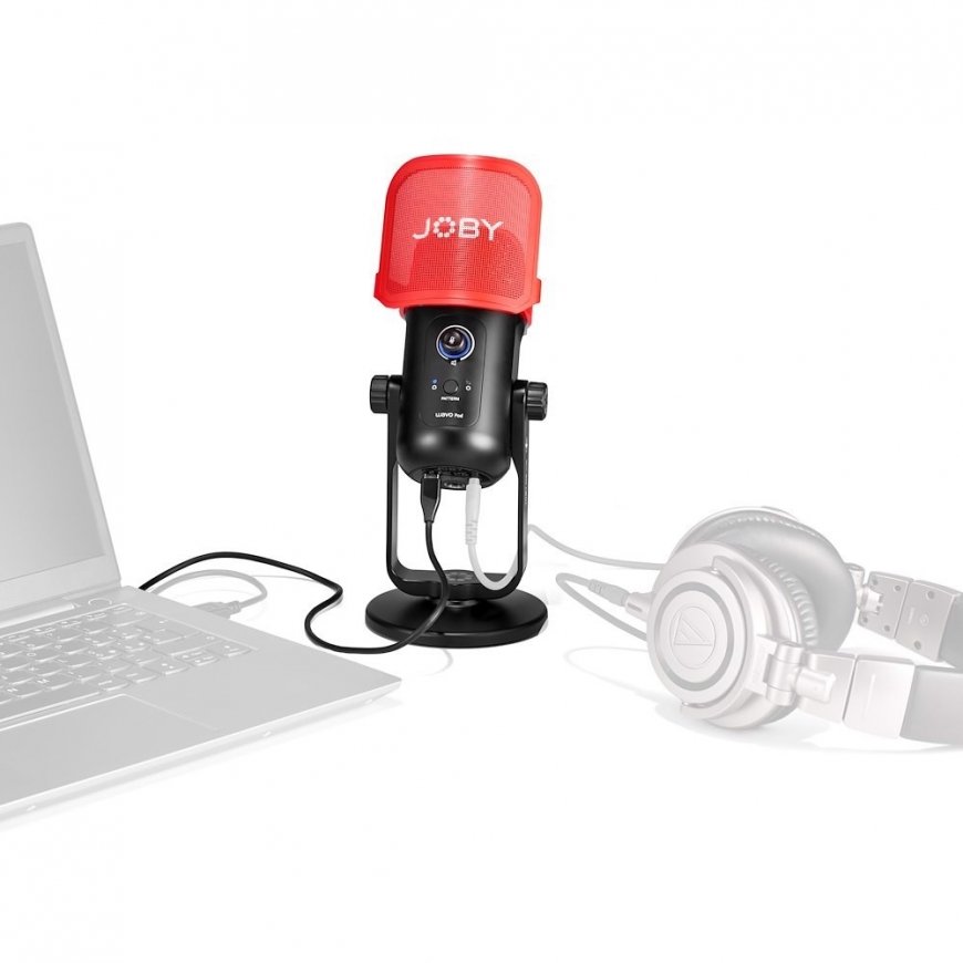 Joby JB01775-BWW mikrofons Melns, Sarkans Studijas