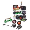 Jakks Pacific Fly Wheels - Twin Turbo Launcher - Žalias (150734)