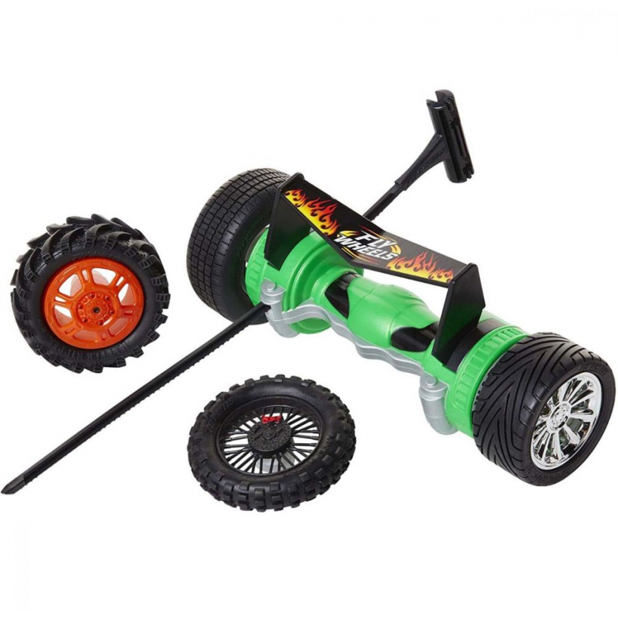 Jakks Pacific Fly Wheels - Twin Turbo Launcher - Žalias (150734) – 2